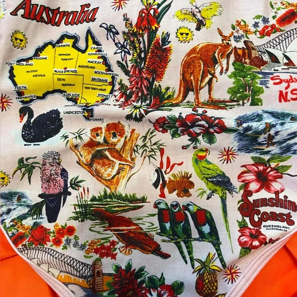 Rock Your Kid Australia-themed bathing suit - 5